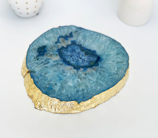 Agate Platter - Blue