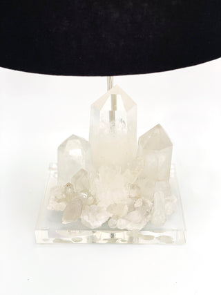 Geode Crystal Lamps, Crystal Quartz Lamp