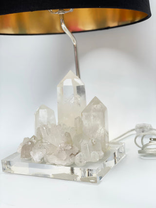 Geode Crystal Lamps, Crystal Quartz Lamp