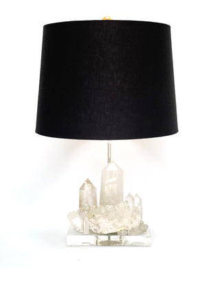 Geode Crystal Lamps, Quartz Crystal Lamp