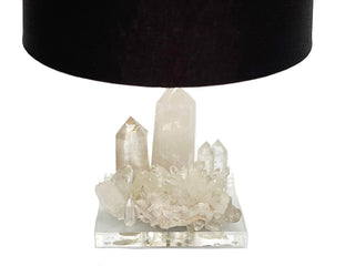 Geode Crystal Lamps, Quartz Crystal Lamp