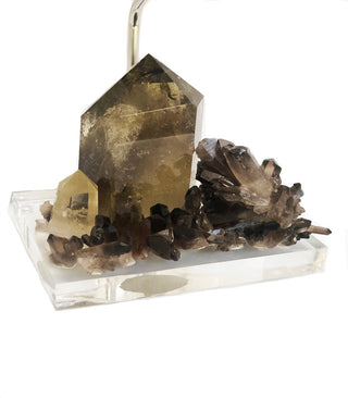 The Sincerity Lamp, Smokey Citrine Quartz