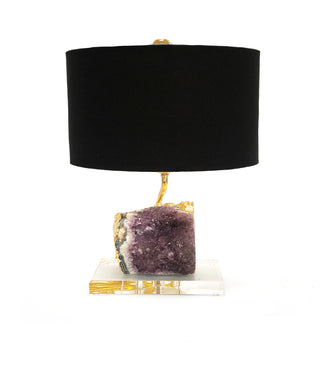 The Serenity Lamp, Amethyst Table Lamp 2