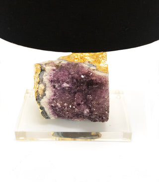 The Serenity Lamp, Amethyst Table Lamp 2