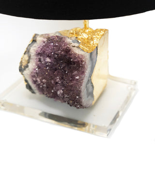 The Serenity Lamp, Amethyst Table Lamp 2