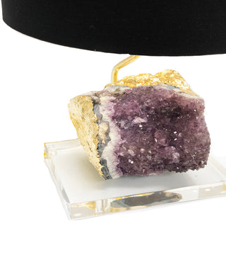 The Serenity Lamp, Amethyst Table Lamp 2