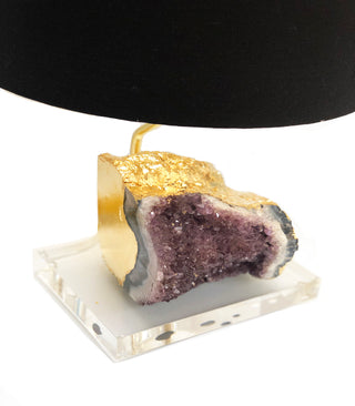 The Serenity Lamp, Amethyst Table Lamp