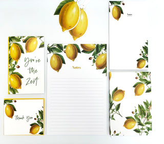 Vintage Lemon Thank You Cards