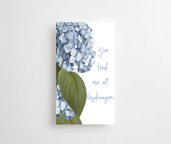 Hydrangea Greeting Card