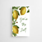 Lemon Zest Card