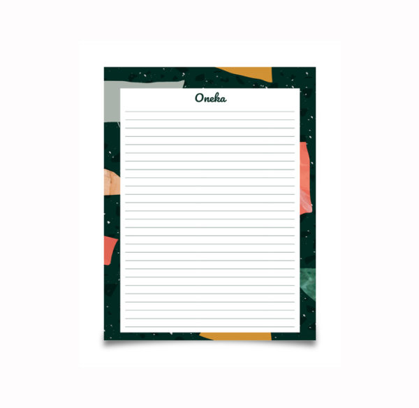 Green Terrazzo Notepad Custom_edited-1