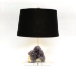 Amethyst Geode Table Lamp